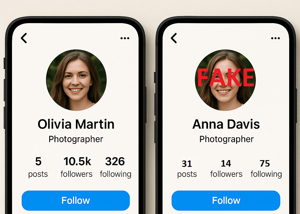 Scammer sending fake wallet address through social media to steal crypto